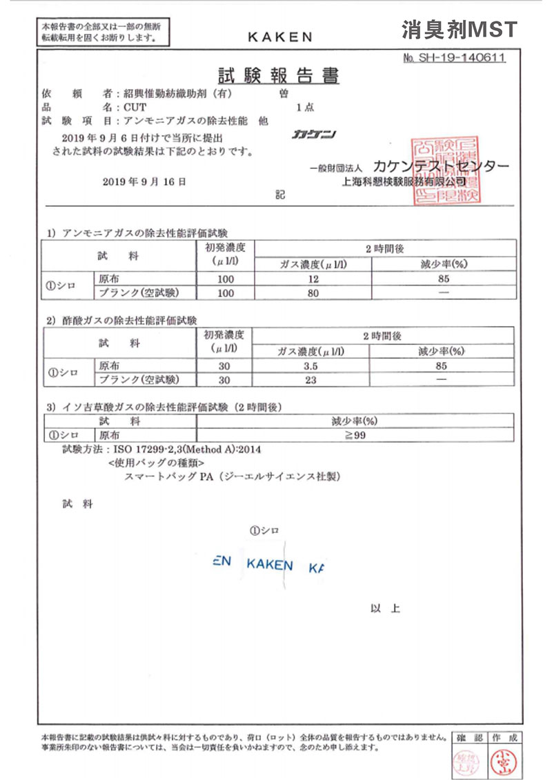 檢測報告